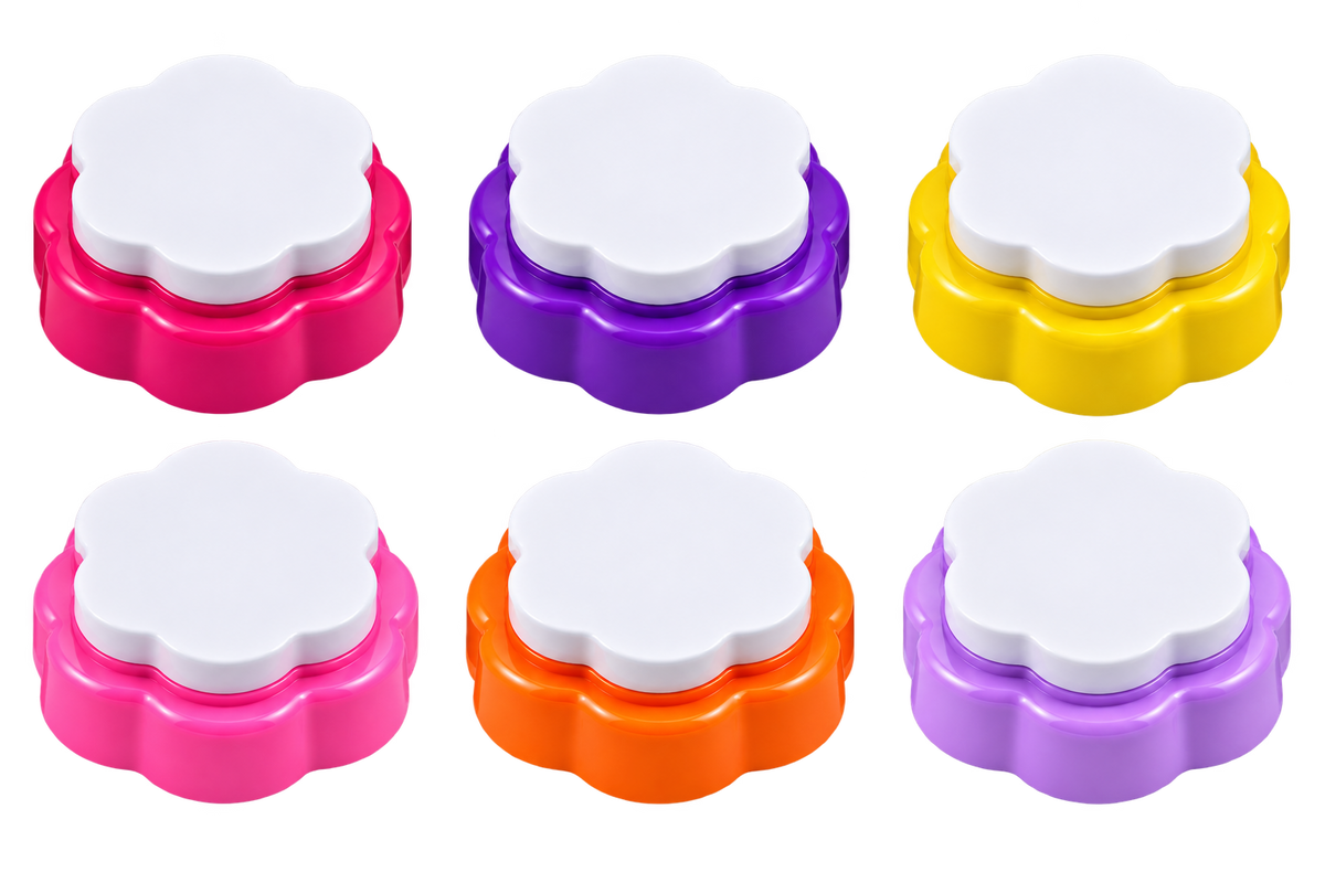 Kit de 6 boutons de communications pour chat